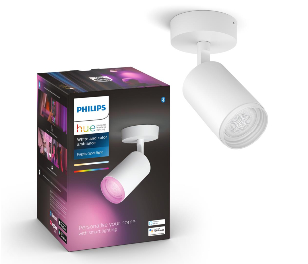 Philips Hue White and color ambiance Kinkiet Fugato (biały) - 709596 - zdjęcie